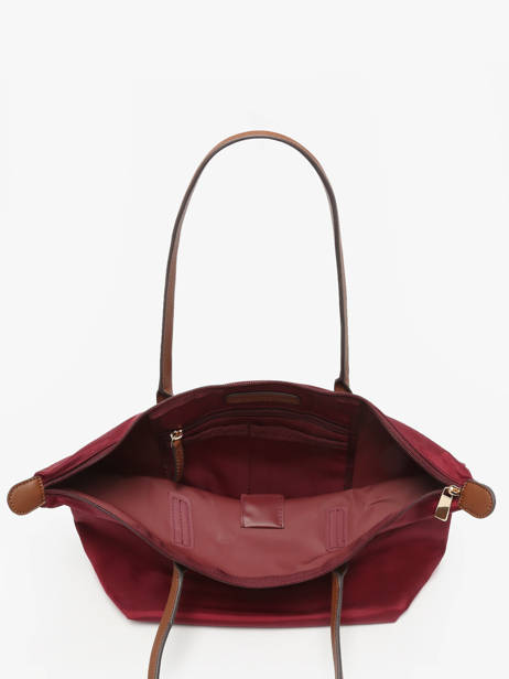 Schoudertas A4 Formaat Popette Nylon Tommy hilfiger Rood popette AW17711 ander zicht 3